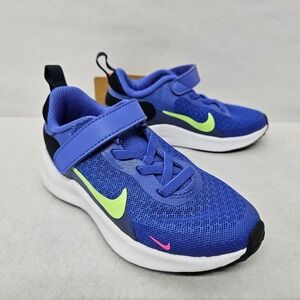 Nike Toddler's Revolution 7 Running Shoes FB7690-500 Blue Green Sz 9C